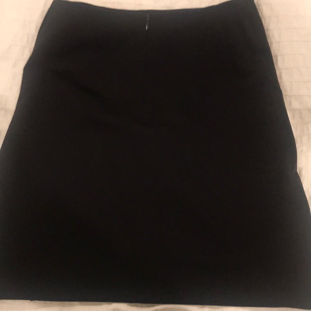 Black short skirt